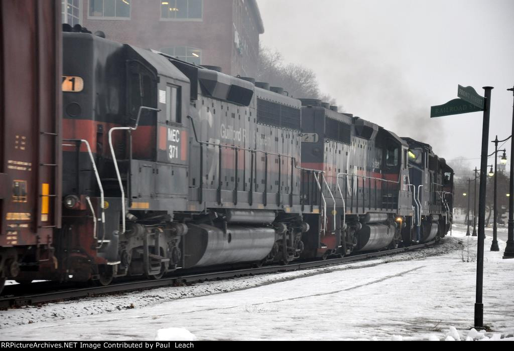 Trailing unit on northbound manifest